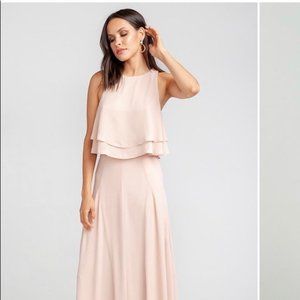 Show Me Your Mumu Dusty Blush Two Piece Dress